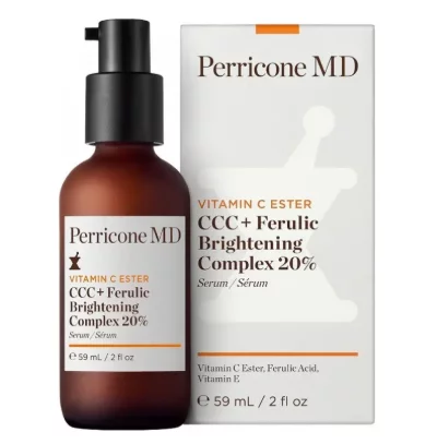 Сыворотка для лица с витамином С 20% и ферулином Perricone MD Vitamin C Ester CCC+ Ferulic Brightening Complex 20%, 59 мл