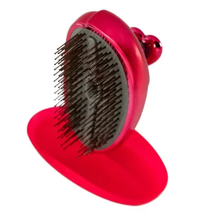 Компактна щітка для волосся та шкіри голови S-Heart-S Scalp Brush Parfaite Red