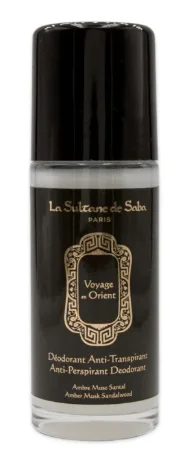 Дезодорант-антиперспирант La Sultane De Saba Amber Musk Sandalwood Fragrance Voyage Orient Anti-Perspirant Deodorant, 50 мл