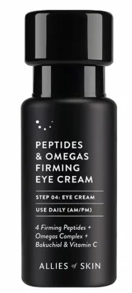 Пептидний крем для повік із омега-кислотами Allies Of Skin Peptides &amp; Omegas Firming Eye Cream, 15 мл