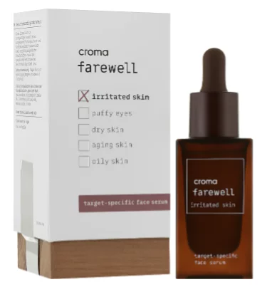Сироватка для чутливої шкіри Croma Farewell Irritated Skin, 30 мл