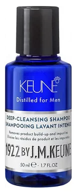 Шампунь глибоко очищуючий для мужчин Keune 1922 by J.M. Keune Deep-Cleansing Shampoo, 50 мл