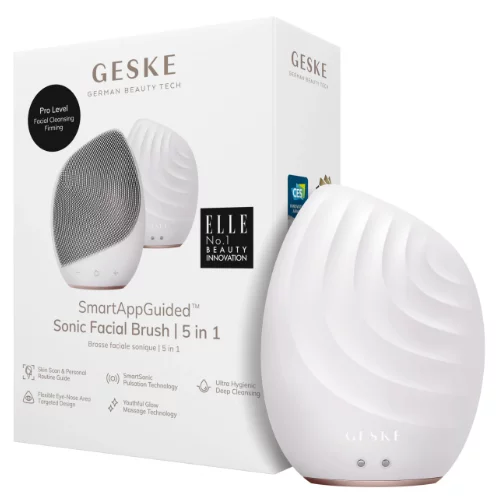 Електронна ультразвукова щітка для обличчя Geske Sonic Facial Brush 5 в 1 Starlight