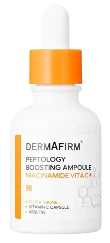 Сироватка бустер з ніацинамідом та вітаміном C  DermAfirm Peptology Boosting Niacinamide Vita C, 30 мл
