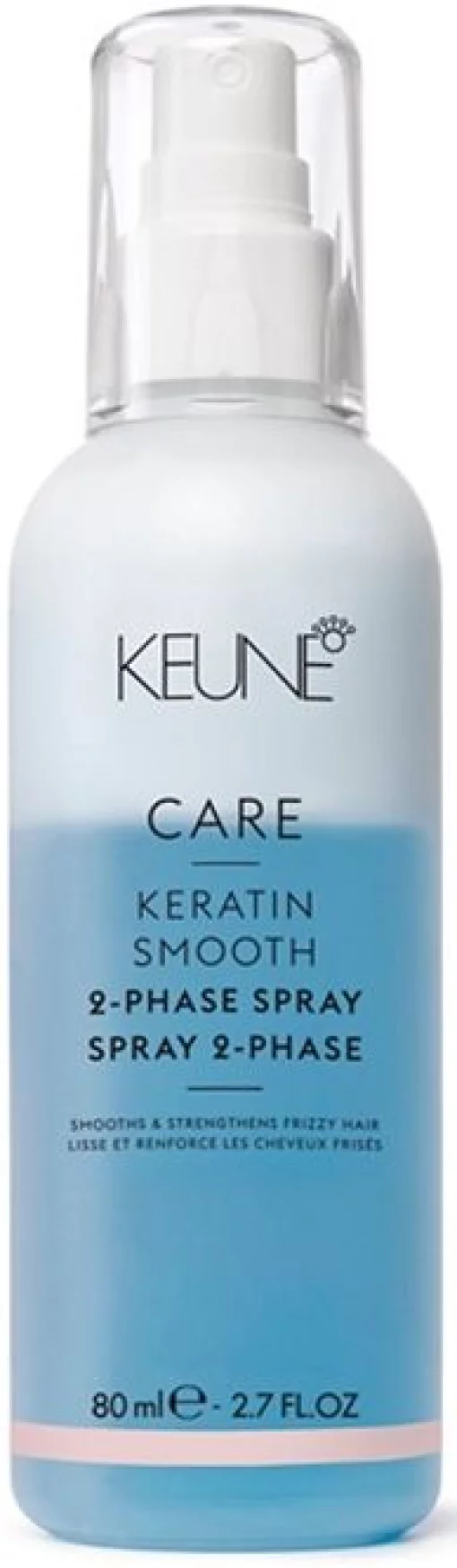 Двухфазный спрей Keune Care Keratin Smooth 2-Phase Spray, 200 мл