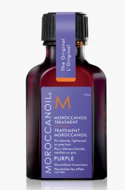 Восстановительное масло Moroccanoil Treatment Purple для светлых, осветленных или седых волос, 50 ​​мл