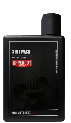 Шампунь для волос 3 в 1 Uppercut Deluxe 3 in 1 Wash, 240 мл