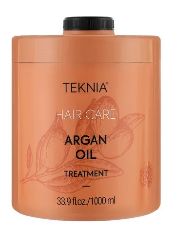 Питательная маска Lakme Teknia Argan Oil Treatment для нормальных и сухих волос, 1000 мл
