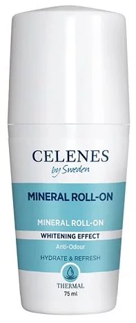 Термальный роликовый дезодорант с осветительным эффектом Celenes, 75 мл