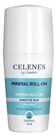 Термальный роликовый дезодорант без запаха Celenes, 75 мл