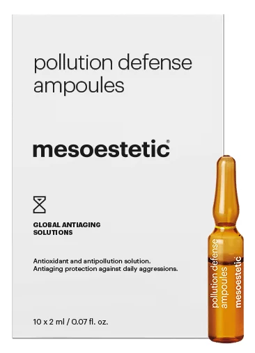 Ампулы для лица Mesoestetic Home Performance Pollution Defense Ampoules, 10 х 2 мл
