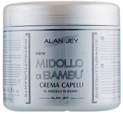 Крем-бальзам, що реструктурує, з екстрактом стебла-бамбука Orising Alan Jey, 500 мл