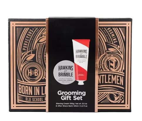 Подарочный бокс Hawkins&amp;Brimble Shaving Gift Set Box (shave cream + aftershave balm)