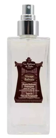 Зволожуючий спрей для тіла Лотос і Франжіпані La Sultane de Saba, 200 мл
