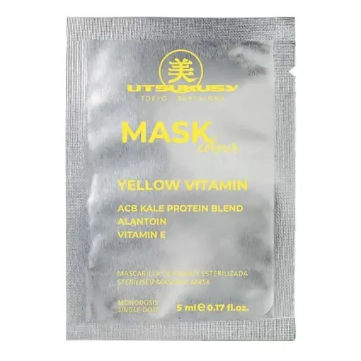 Жёлтая витаминная маска UTSUKUSY Mask Color Yellow Vitamin 5 мл
