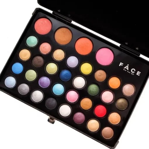 Набор теней для глаз Face the Colors Wamiles Cosmetics Eyeshadow set the Colors 36 цветов