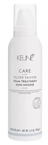 Мусс-кондиционер "Серебряный блеск" Keune Care Silver Savior Foam Treatment, 200 мл