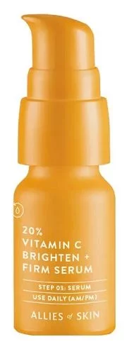 Сироватка з 20% вітаміном С Allies of Skin 20% Vitamin C Brighten &amp; Firm Serum, 8 мл