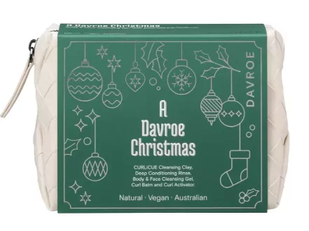 Рождественский тревел набор для кудрей Davroe Curlicue Travel Pack
