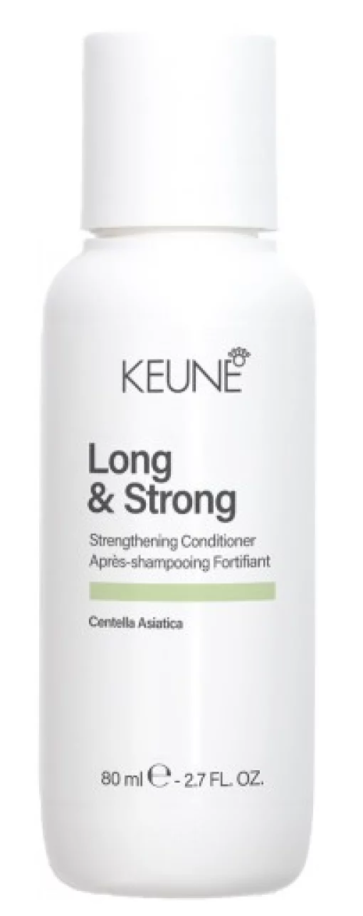 Укріплюючий кондиціонер для пошкодженого волосся Keune Long &amp; Strong Strengthening Conditioner, 80 мл