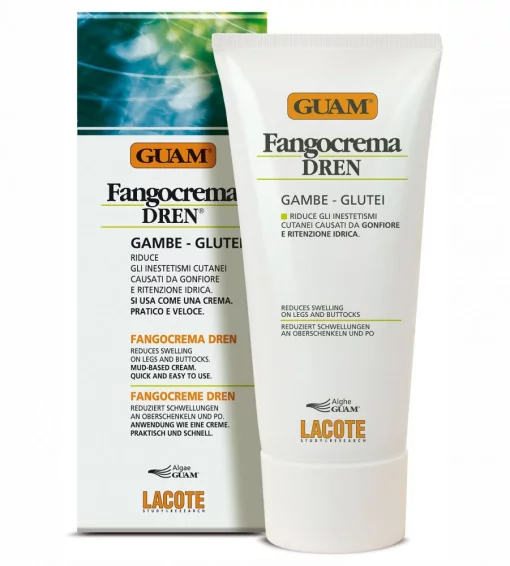 Фанго крем с дренажным эффектом Guam Fangocrema Dren Gambe-Glutei, 200 мл