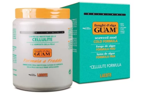 Антицеллюлитная маска &quot;холодная формула&quot; из водорослей Guam Fangi D'alga Formula a Freddo, 500 г