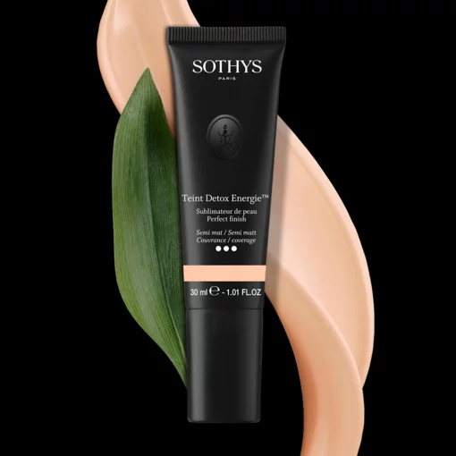 Напівматова Тональна Основа Sothys Teint Detox Nrj W10 30мл