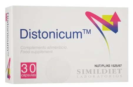 Харчова добавка &quot;Поповнення нестачі вітамінів та заліза&quot; Simildiet Laboratorios Distonicum, 60 шт
