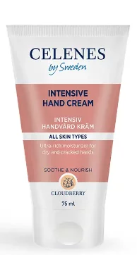 Інтенсивний живильний крем для рук з морошкою Celenes cloudberry intensive hand cream, 75 мл