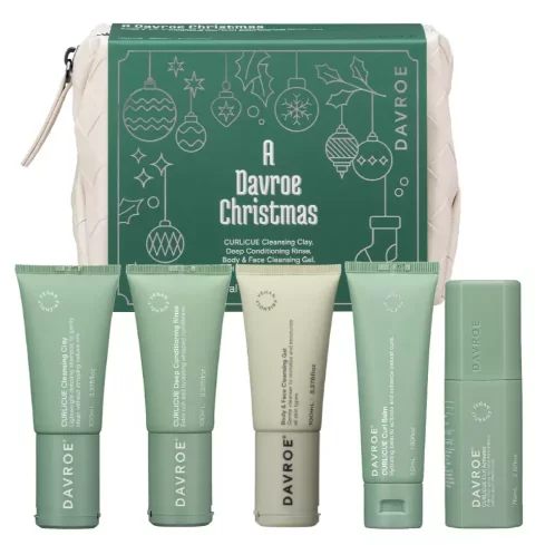 Рождественский тревел набор для кудрей Davroe Curlicue Travel Pack