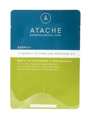 Маска з вітаміном C Atache Dermic Vitamin C Action AHA Promask CV, 1 шт