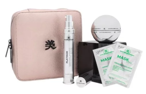 Набір "Антивіковий досгляд з іонами платини  Utsukusy Platinum