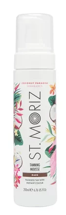 Автобронзат-мусс темный St.Moriz Pro Dark Coconut Paradise, 200 мл