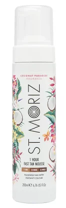 Автобронзат-мусс для экспресс загара St.Moriz Fast Tan Coconut Paradise, 200 мл