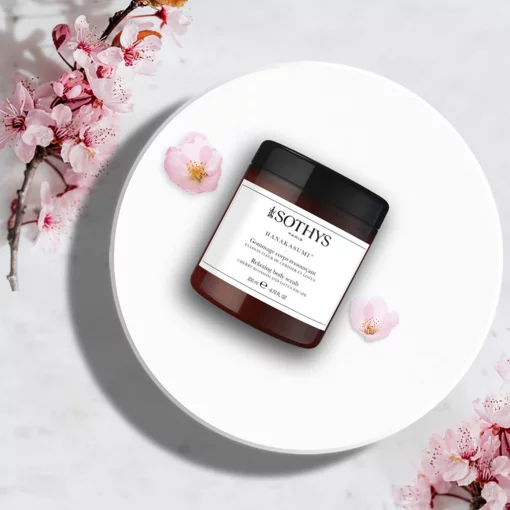 Релаксуючий скраб з квітками вишні та лотоса Sothys CHERRY RELAXING SCRUB 200мл