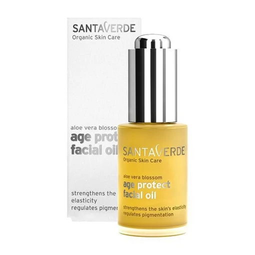 Антивозрастное масло для лица на основе цветов алоэ вера Santaverde 30 мл
