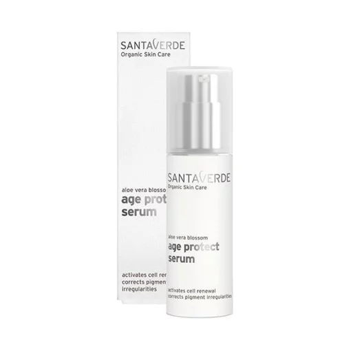  Антивозрастная сыворотка для лица на основе цветов алоэ вера Santaverde 30 мл