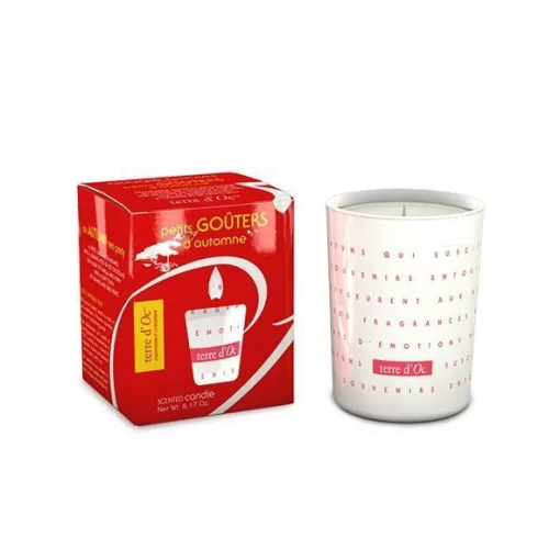  Свеча ароматическая &laquo;Осеннее чаепитие&raquo; Terre d&rsquo;Oc 175 г