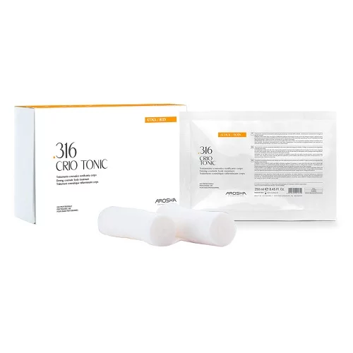 Тонизирующий и охлаждающий бандаж от отеков ног Arosha 316 Crio Tonic Box