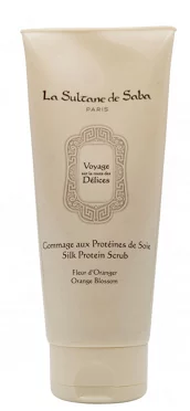 Скраб для тіла шовковий Квіти Апельсину La Sultane de Saba Silk Protein Scrub KFO, 200 мл