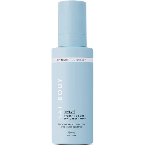 Увлажняющий солнцезащитный крем для тела Bali Body Hydrating Body Sunscreen SPF50+, 150 мл