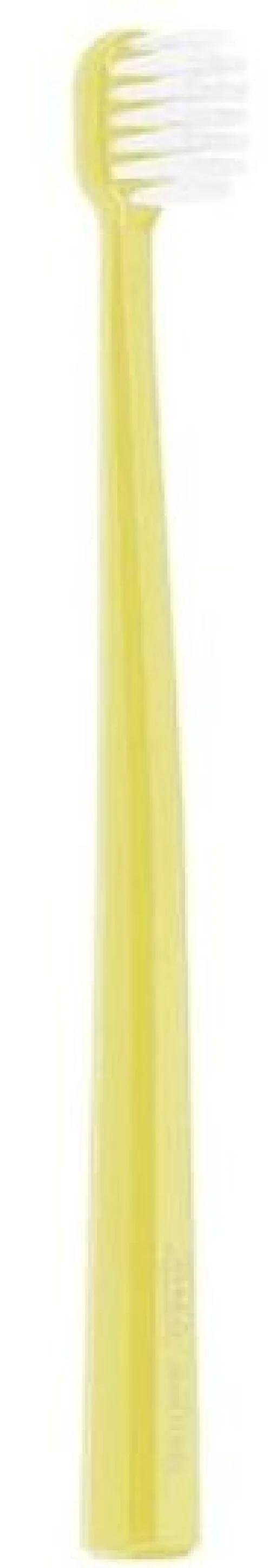 Зубная щётка средней жесткости Janeke Medium Toothbrush (лимонный)