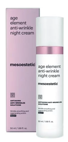Нічний інтенсивний регенеруючий крем проти зморшок Mesoestetic Age Element Anti-wrinkle Night Cream, 50 мл