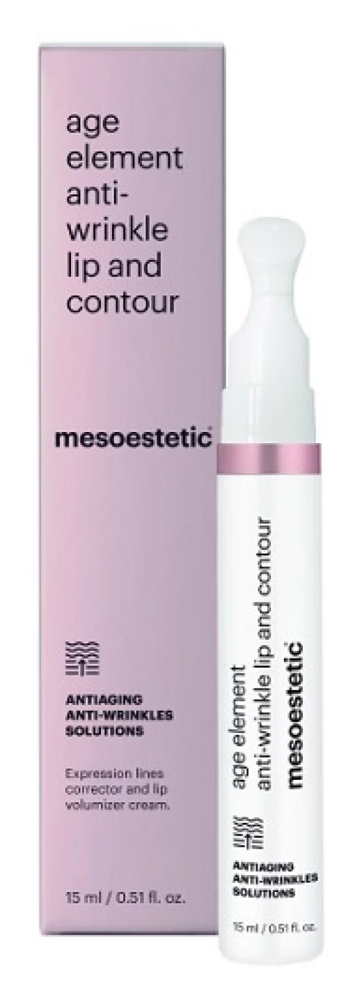 Крем-контур для губ з антивіковим ефектом Mesoestetic Age Element Anti-Wrinkle Lip and Contour, 15 мл