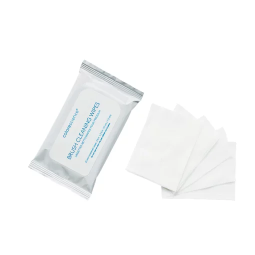 Салфетки для очистки кистей ColoreScience Brush Cleansing Wipes 1 уп (20 шт)