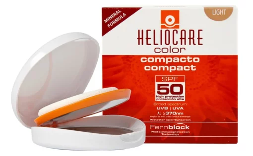 Солнцезащитная компактная пудра (темный)Cantabria Heliocare Color Compact SPF 50, 10 г