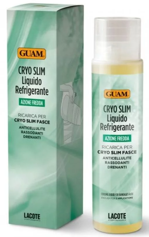 Лосьон для насыщения нетканых охлаждающих лент для обертывания GUAM CRYO SLIM, 250 мл