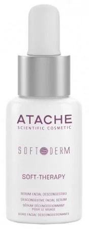 Антикуперозна протинабрякова сироватка, що зволожує, Atache Soft Derm Soft Serum Night, 30 мл
