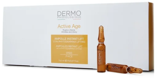 Ампули для зміцнення шкіри обличчя Dermophisiologique Xtra-tone Instant Lift, 2 мл х 7 шт