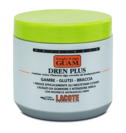 Антицелюлітна маска із дренажним ефектом Guam Fanghi d'Alga Dren Plus, 500 грам